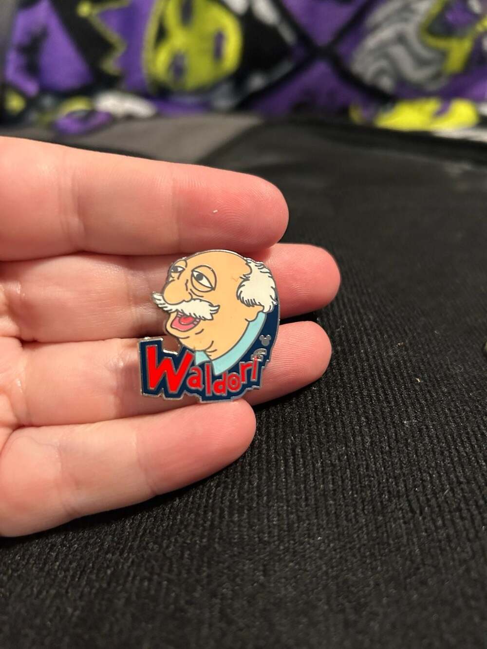 Disney Land Muppets WALDORF Hidden Mickey Disney Trading Pin #5/5 2008